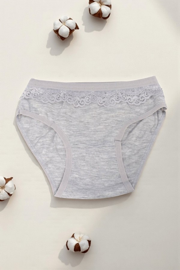 Dondeza Desenli Kız Slip Külot 8801-19