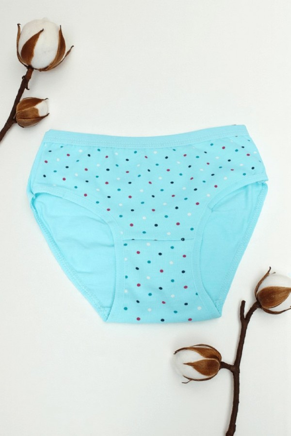 Dondeza Desenli Kız Slip Külot 8801-6