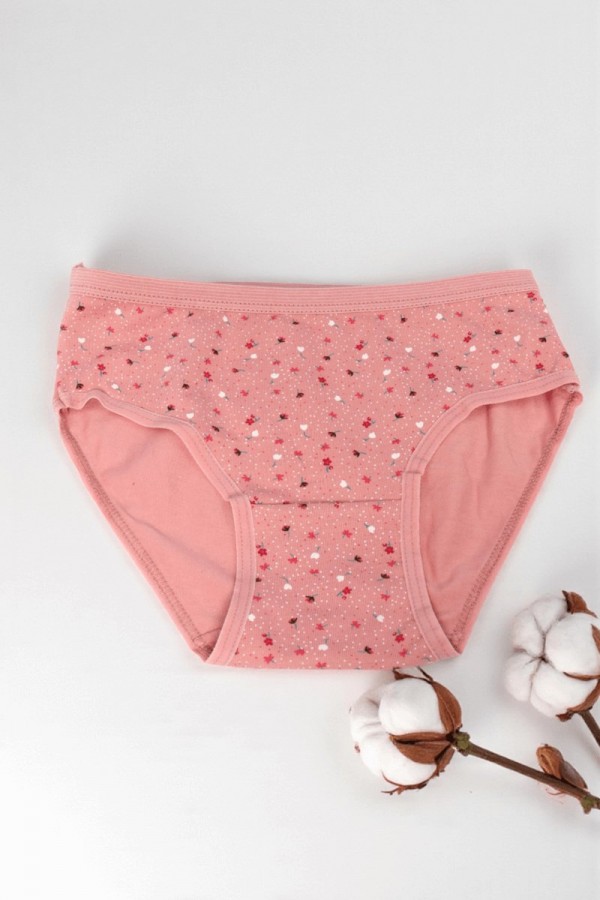 Dondeza Desenli Kız Slip Külot 8801-32
