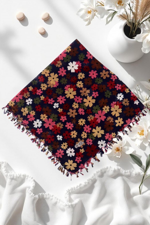 Boncuklu Desenli Yazma 6601