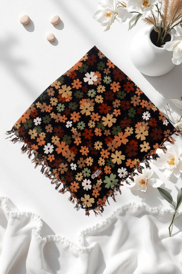 Boncuklu Desenli Yazma 6601-1