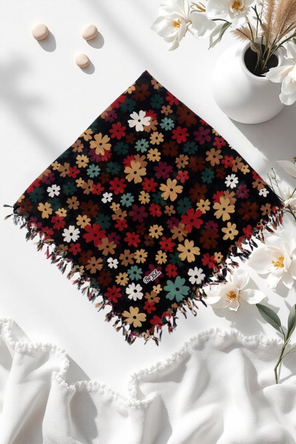 Boncuklu Desenli Yazma 6601-13