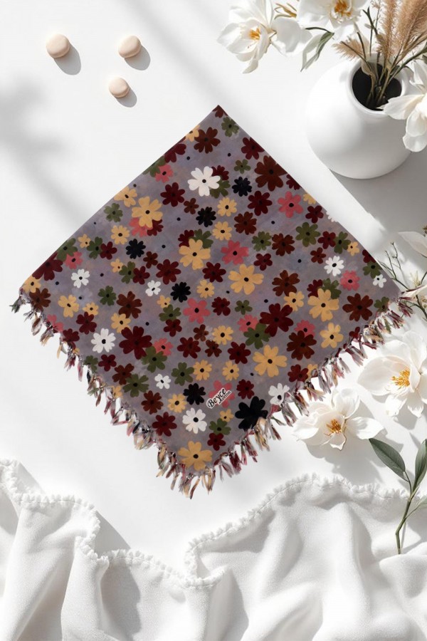 Boncuklu Desenli Yazma 6601-3