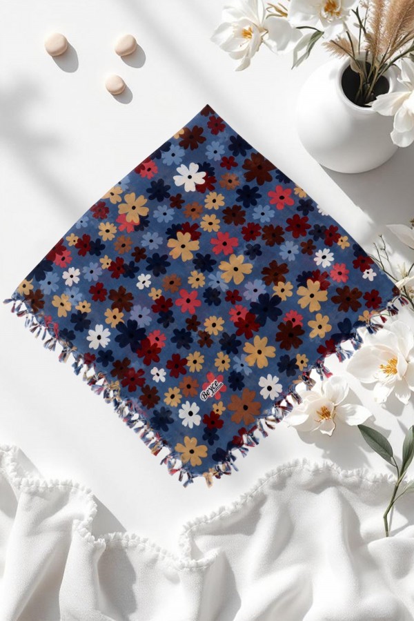 Boncuklu Desenli Yazma 6601-5