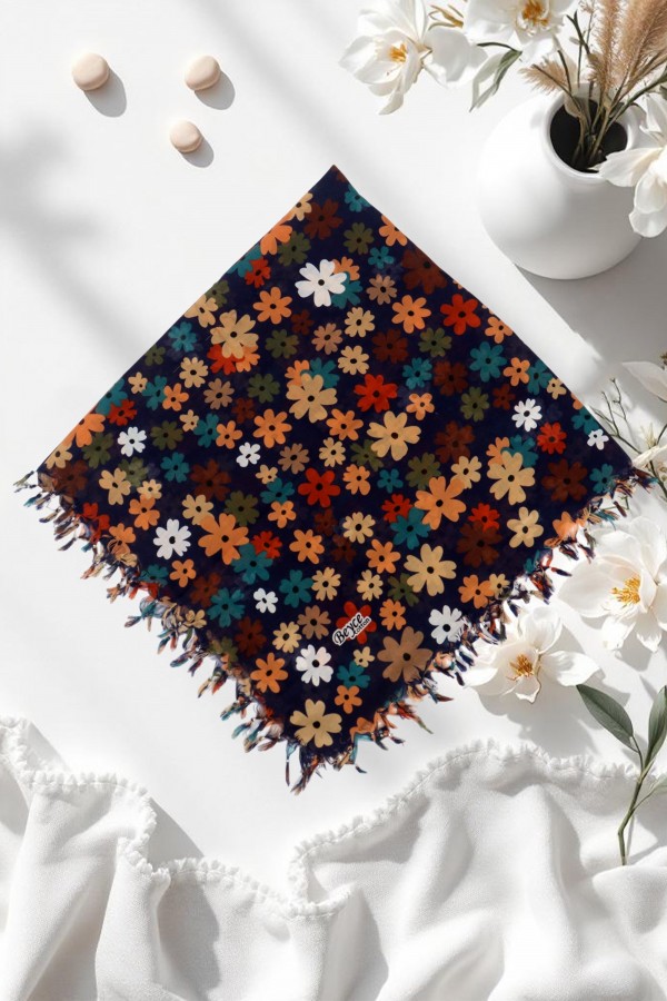 Boncuklu Desenli Yazma 6601-6