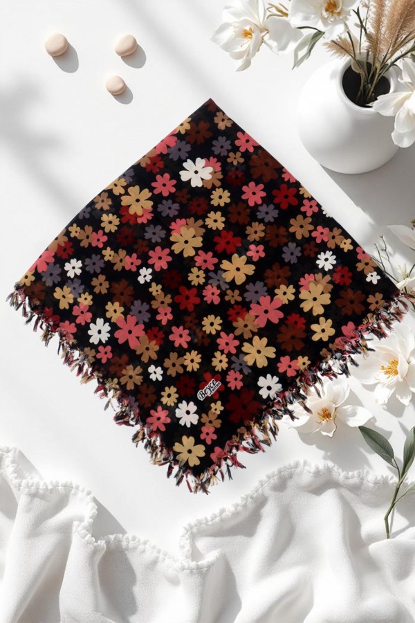 Boncuklu Desenli Yazma 6601-8