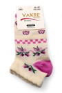 Vakre Socks Kadın Patik Çorap (36-40) 9005-2