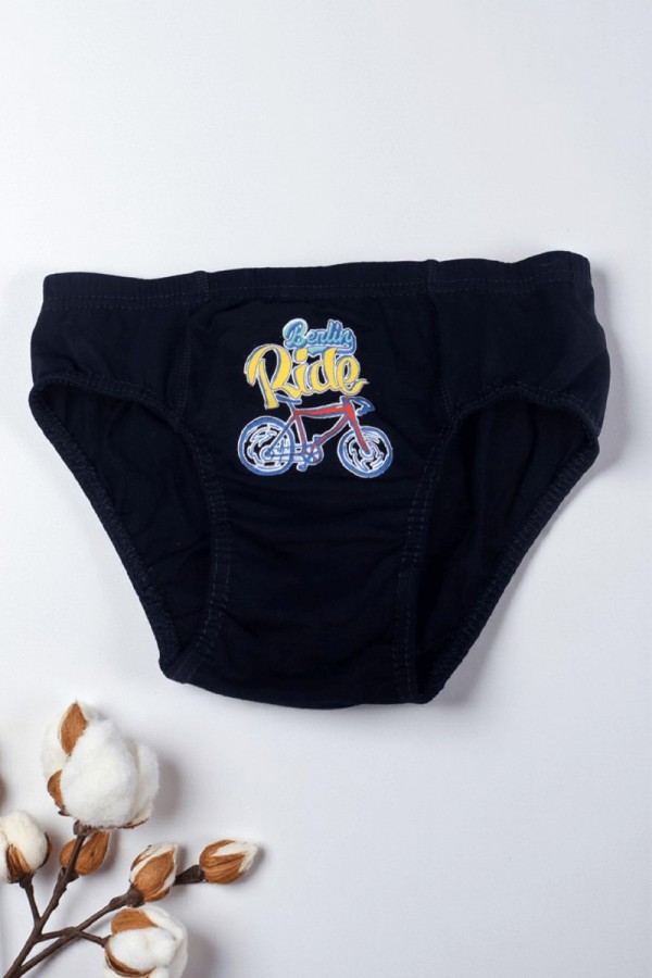 Erkek Çocuk Dondeza Baskılı Slip Külot 8902-11