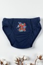Erkek Çocuk Dondeza Baskılı Slip Külot 8902-5