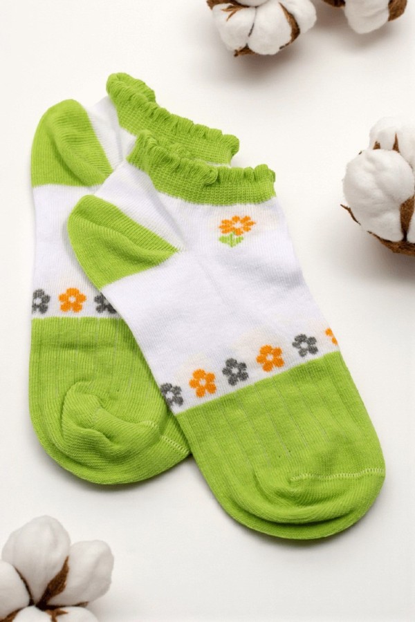 Dikişsiz Burun Kadın Patik Çorap (36-40) 9008-2