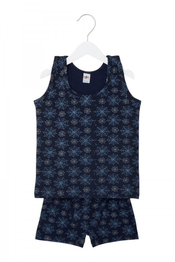 Kota Erkek Çocuk Baskılı Boxerlı Takım 8900-13