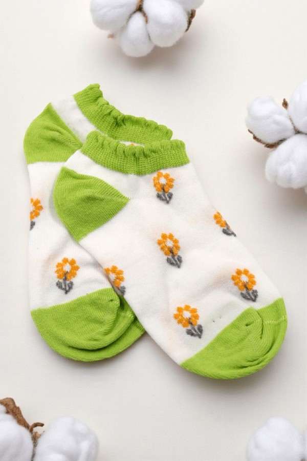 Dikişsiz Burun Kadın Patik Çorap (36-40) 9008-5