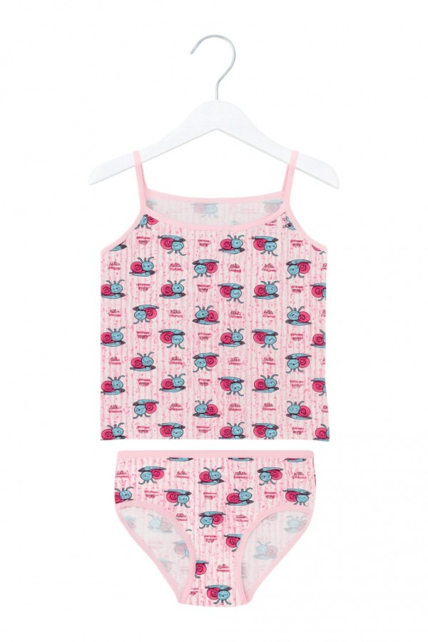 Kota Kız Çocuk Baskılı Atlet Takım 8800-12