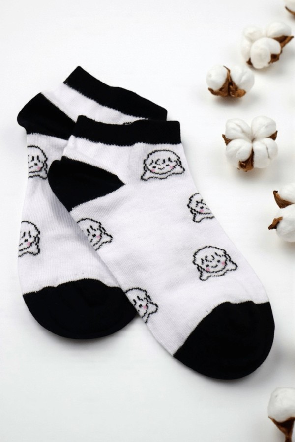 Dikişsiz Burun Kadın Patik Çorap (36-40) 9007-2