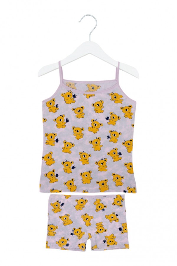 Kota Kız Çocuk Baskılı Atlet Takım 8800-20