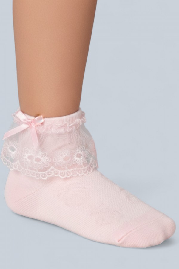 JW Jiwal 5052 Zümrüt Kız Çorap 9101-3