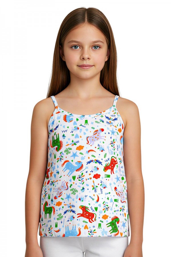 Tutku 0850 Kız İp Askı Empirme Atlet 8806-24