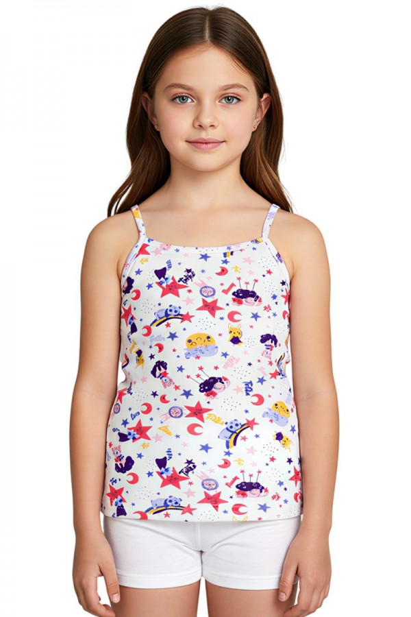 Tutku 0850 Kız İp Askı Empirme Atlet 8806-18