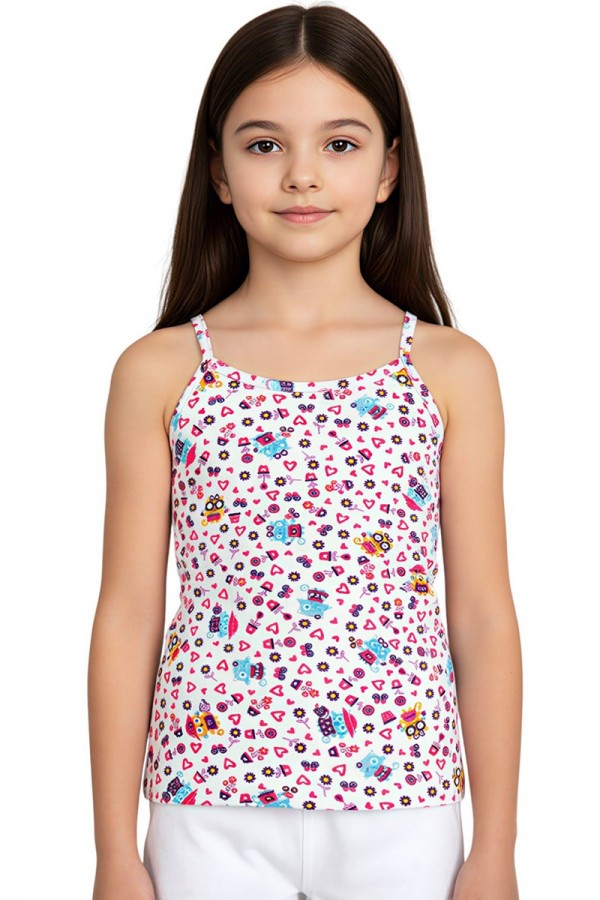 Tutku 0850 Kız İp Askı Empirme Atlet 8806-6