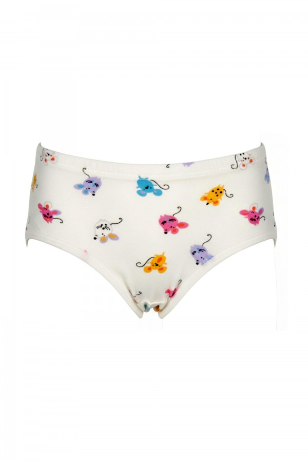 Kota 3402 Kız Çocuk Baskılı Bikini Külot 8807-7