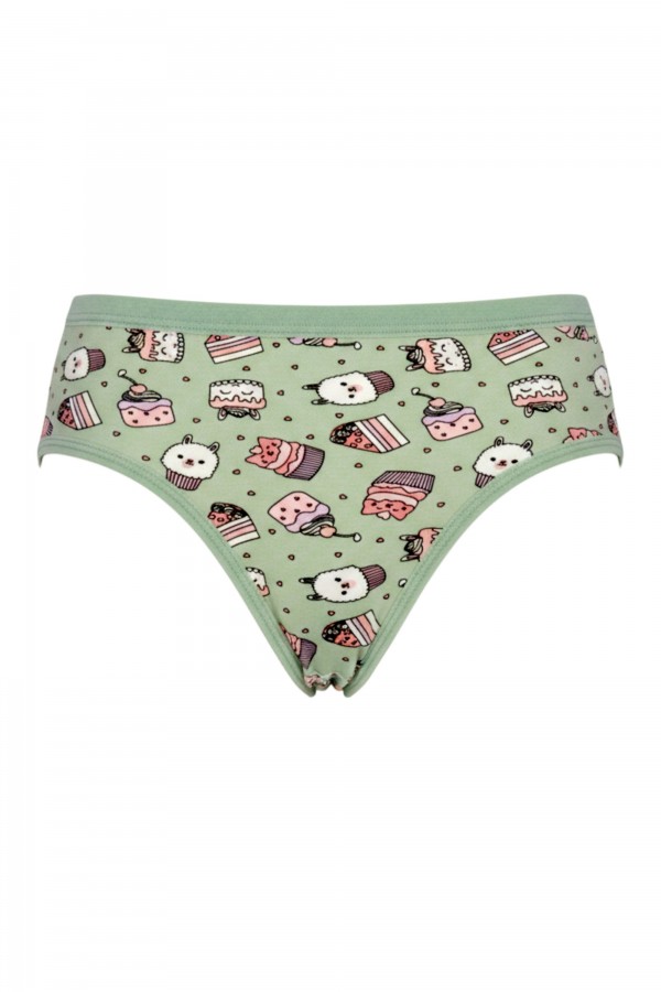 Kota 3402 Kız Çocuk Baskılı Bikini Külot 8807-3