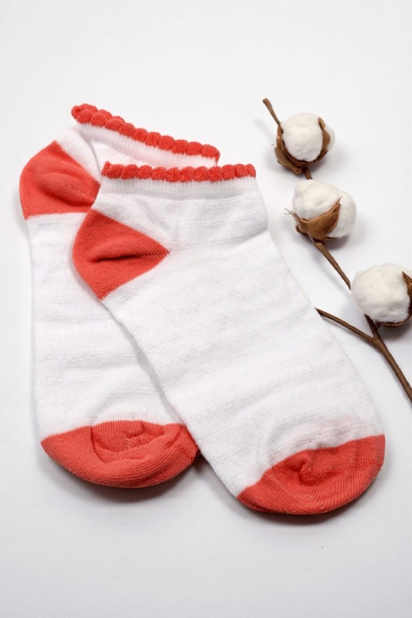 Dikişsiz Burun Kadın Patik Çorap (36-40) 9011-2