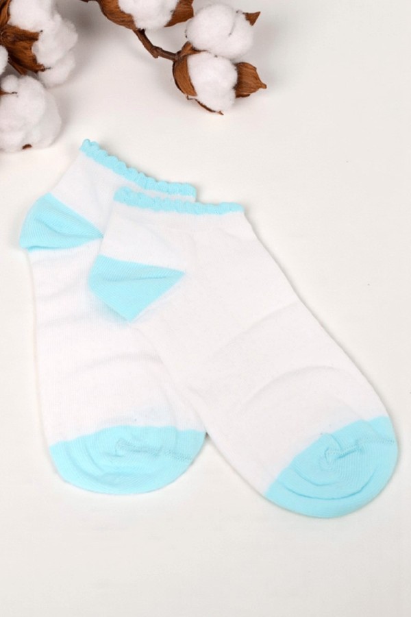 Dikişsiz Burun Kadın Patik Çorap (36-40) 9011-3