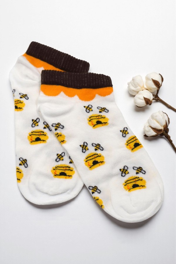 Dikişsiz Burun Kadın Patik Çorap (36-40) 9013-1