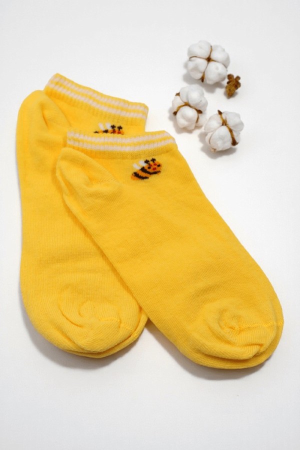 Dikişsiz Burun Kadın Patik Çorap (36-40) 9013-2