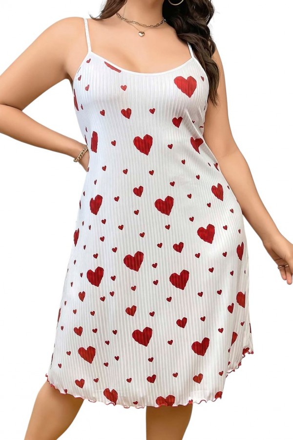 Lily Bianca 13042 Battal Penye Gecelik 4003-1