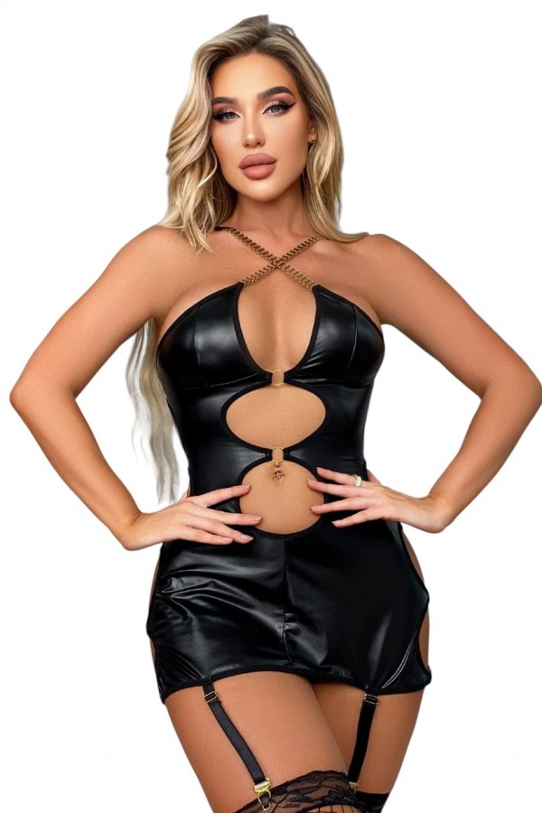 Lily Bianca LB-172 Fantezi Jartiyer Takım 4004-2