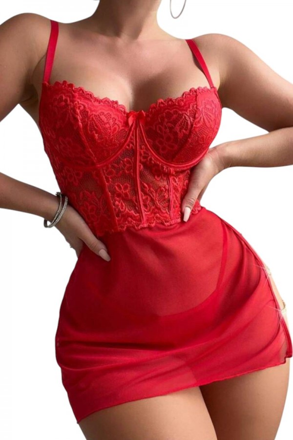 Visatin 4038 Fantezi Gecelik 4006-18