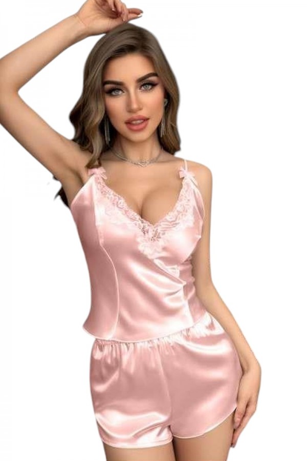 Visatin 1107 Saten Gecelik 4006-1