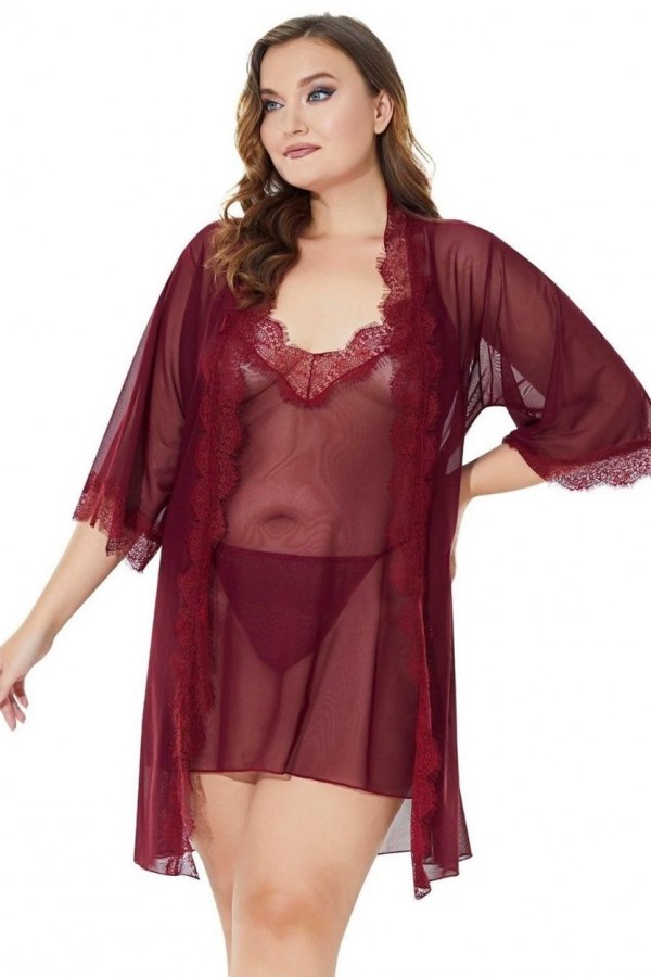 Lily Bianca 7006 Fantezi Gecelik 4002-1