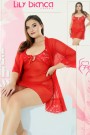 Lily Bianca 7001 Fantezi Gecelik 4002-4