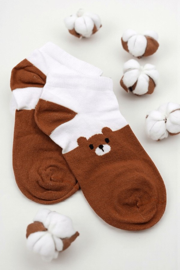 Dikişsiz Burun Kadın Patik Çorap (36-40) 9014-3