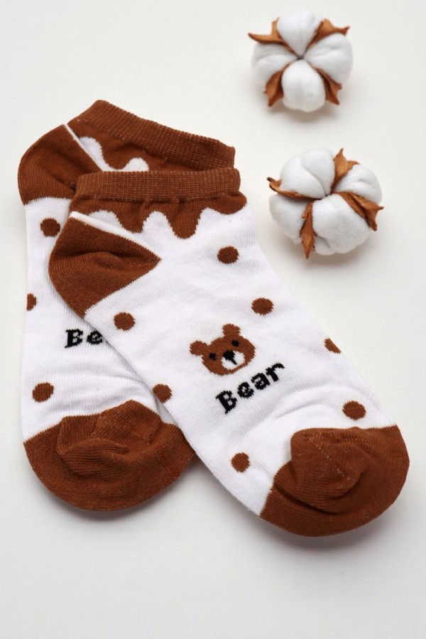 Dikişsiz Burun Kadın Patik Çorap (36-40) 9014-4