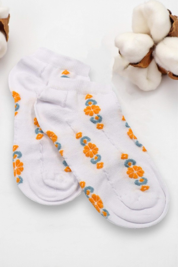 Dikişsiz Burun Kadın Patik Çorap (36-40) 9015-2