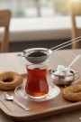 3'lü Çay Süzgeci 16 - 18 - 20 Cm