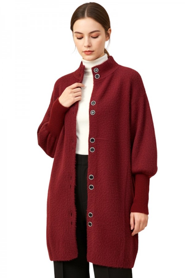 Kadın Peluş Ceket 5029-4