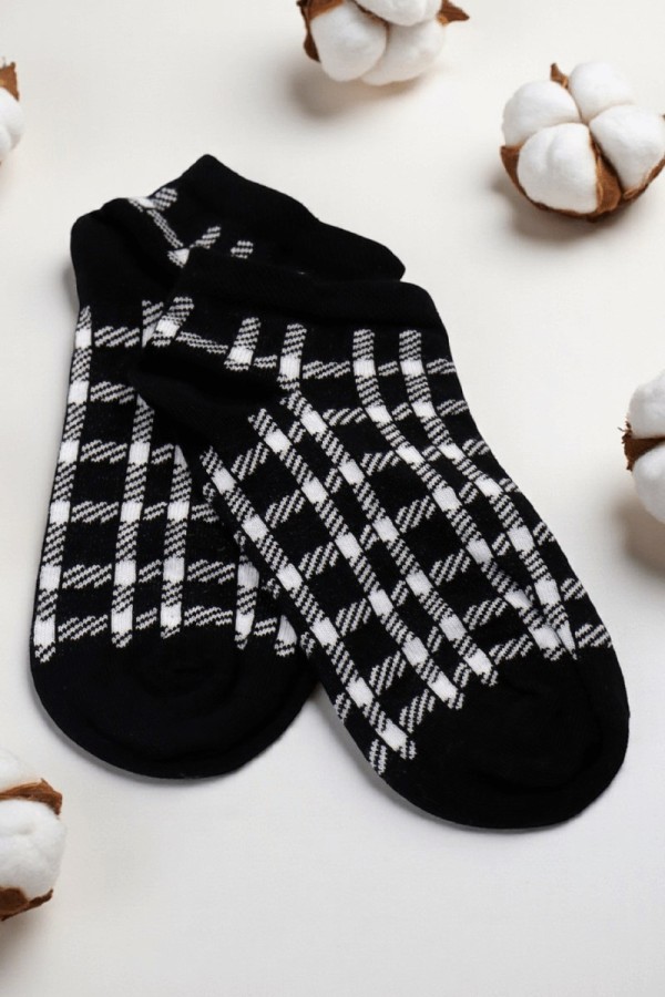 Dikişsiz Burun Kadın Patik Çorap (36-40) 9016-3