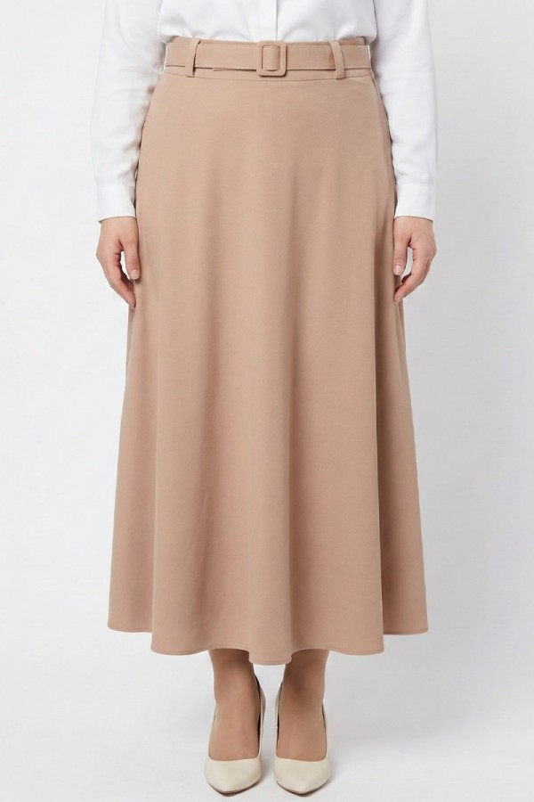 Portoriko Kumaş Astarlı Kalem Etek 2004-6