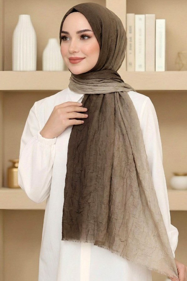 Organik Bambu Kraş Şal 6006-14