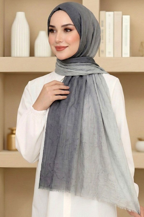 Organik Bambu Kraş Şal 6006-7