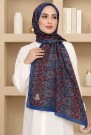 Desenli Bambu Crush Şal 6009-6