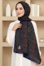 Desenli Bambu Crush Şal 6009-7