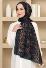 Desenli Bambu Crush Şal 6009-4