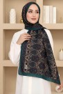 Desenli Bambu Crush Şal 6009-4