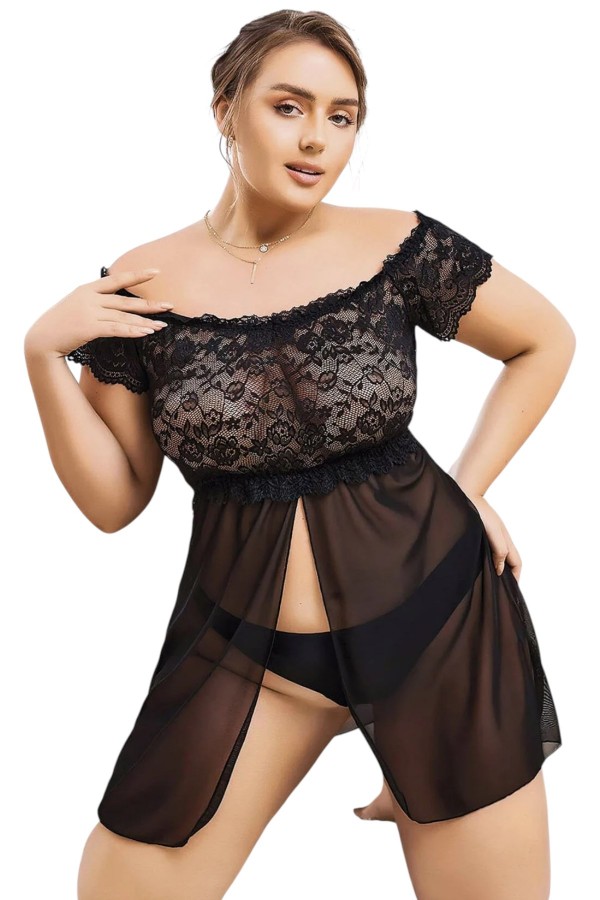 Nightlight 3475 Battal Fantezi Gecelik 4017-5