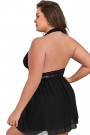 Lily Bianca 5044 Battal Fantezi Gecelik 4018-2